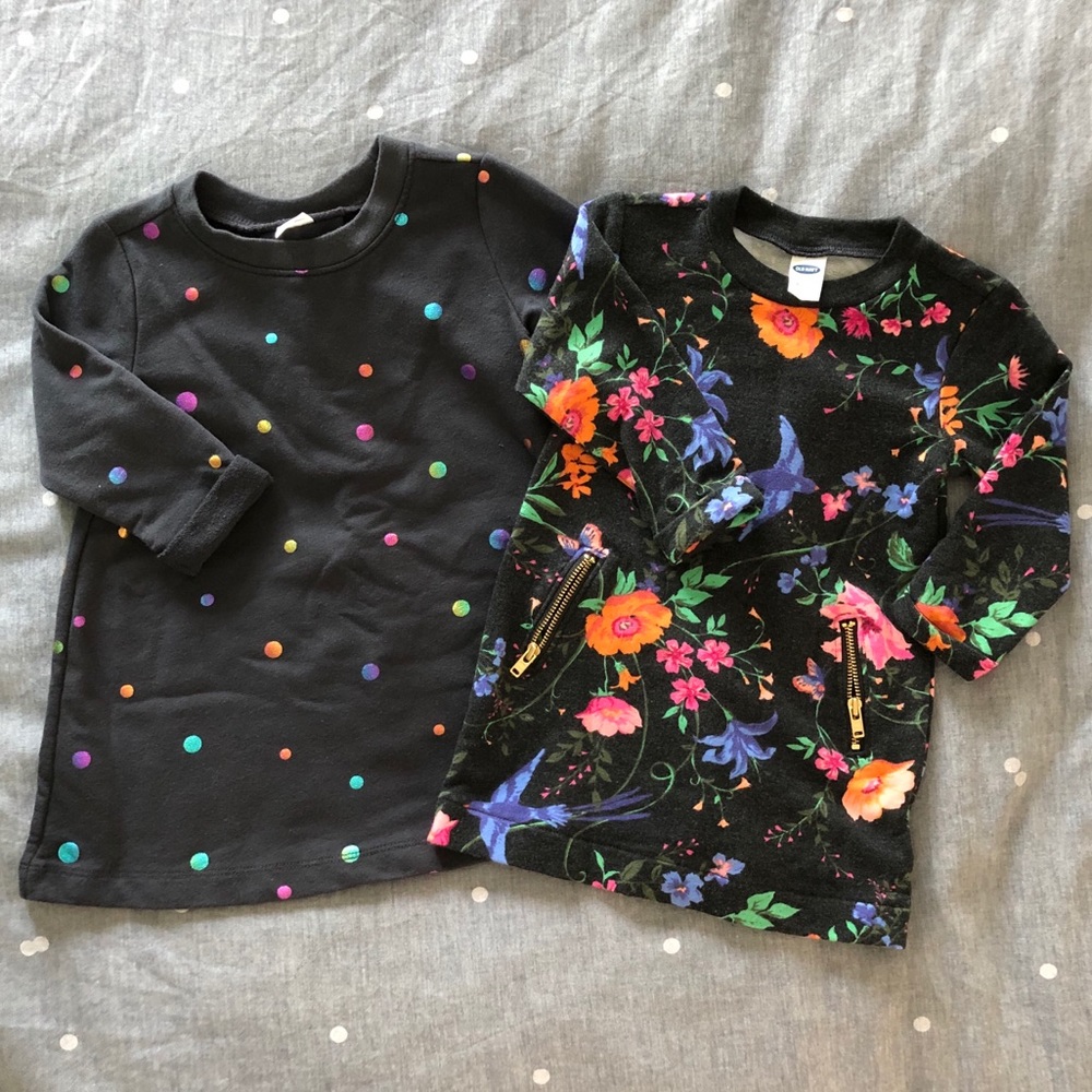 {BABY} [bundle of 2] Old Navy Sweatshirt Dresses